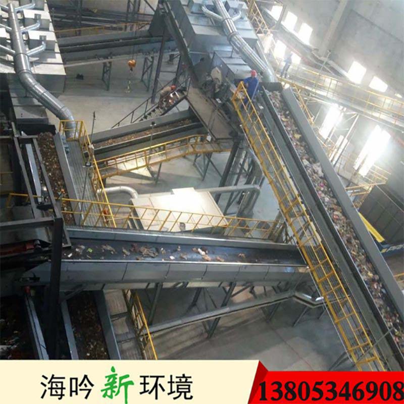 生活垃圾處理設(shè)備現(xiàn)場(chǎng)